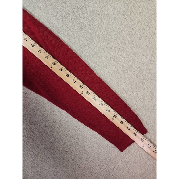 BKE Buckle Sweater Mens Small S Pullover Sweatshirt Crew Neck Red Cotton NWOT 2 - Picture 7 of 12